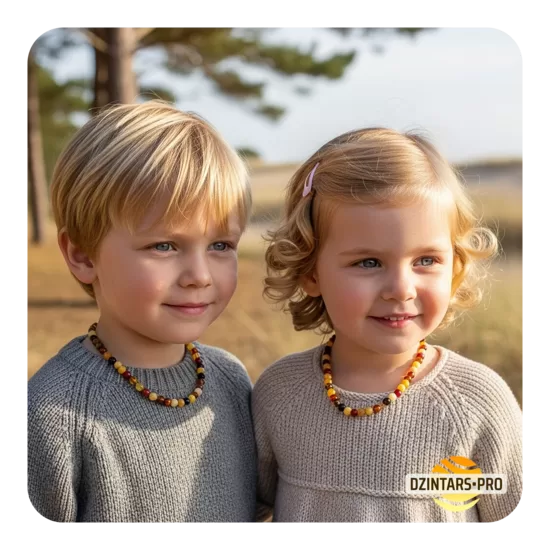 BABY AMBER NECKLACES